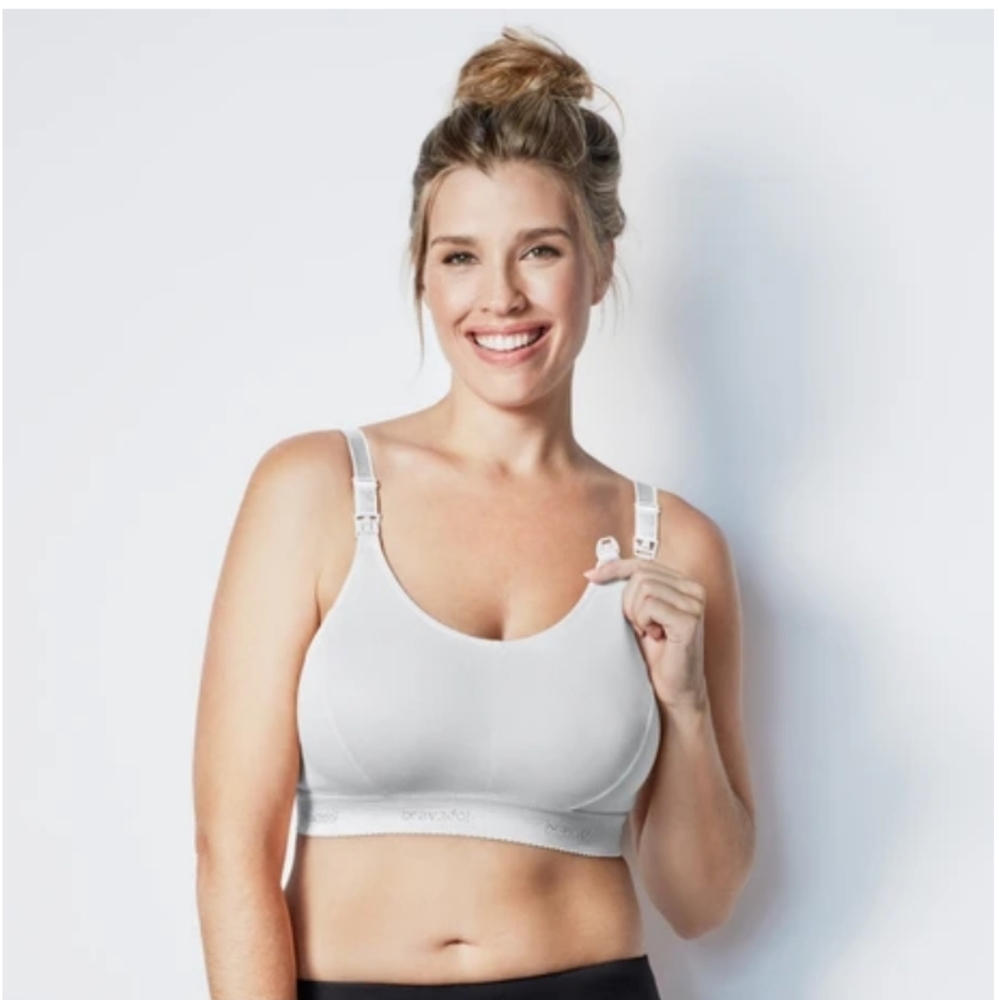 BRAVADO DESIGN NURSING BRA DOUBLE PLUS WHITE